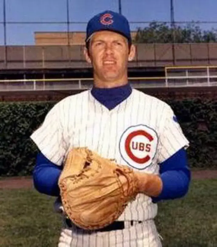 RANDY HUNDLEY Chicago Cubs 1969 Majestic Cooperstown Throwback Home Baseball Jersey 