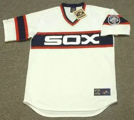 CHICAGO WHITE SOX 1985 Home Majestic Throwback Jersey Customized “Any Name & Number(s)”