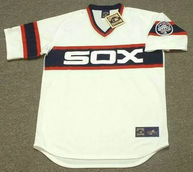 CHICAGO WHITE SOX 1985 Home Majestic Throwback Jersey Customized “Any Name & Number(s)”