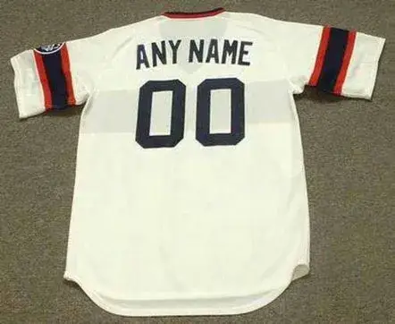 CHICAGO WHITE SOX 1985 Home Majestic Throwback Jersey Customized “Any Name & Number(s)” 
