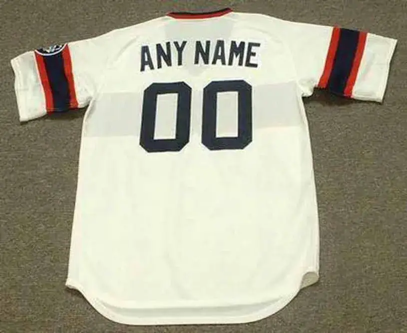 CHICAGO WHITE SOX 1985 Home Majestic Throwback Jersey Customized “Any Name & Number(s)” 