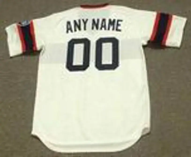 CHICAGO WHITE SOX 1985 Home Majestic Throwback Jersey Customized “Any Name & Number(s)” 