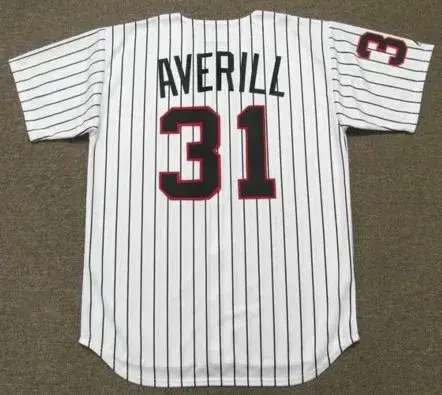 EARL AVERILL Chicago White Sox 1960’s Majestic Cooperstown Home Baseball Jersey 
