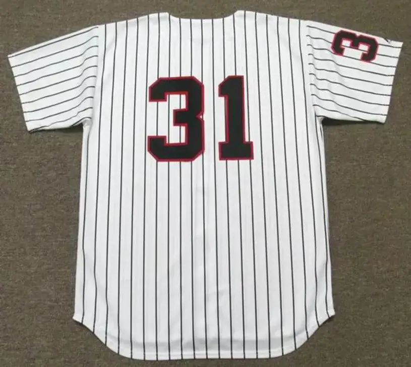 EARL AVERILL Chicago White Sox 1960’s Majestic Cooperstown Home Baseball Jersey 