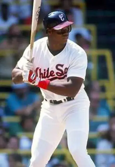 FRANK THOMAS Chicago White Sox 1990 Home Majestic Throwback Baseball Jersey 