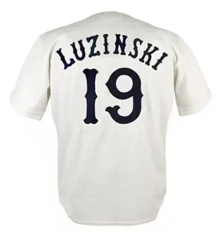 GREG LUZINSKI Chicago White Sox 1981 Home Majestic Throwback Baseball Jersey 