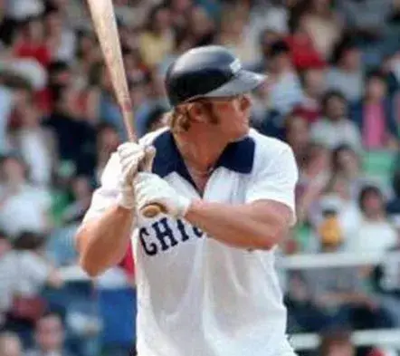 GREG LUZINSKI Chicago White Sox 1981 Home Majestic Throwback Baseball Jersey 