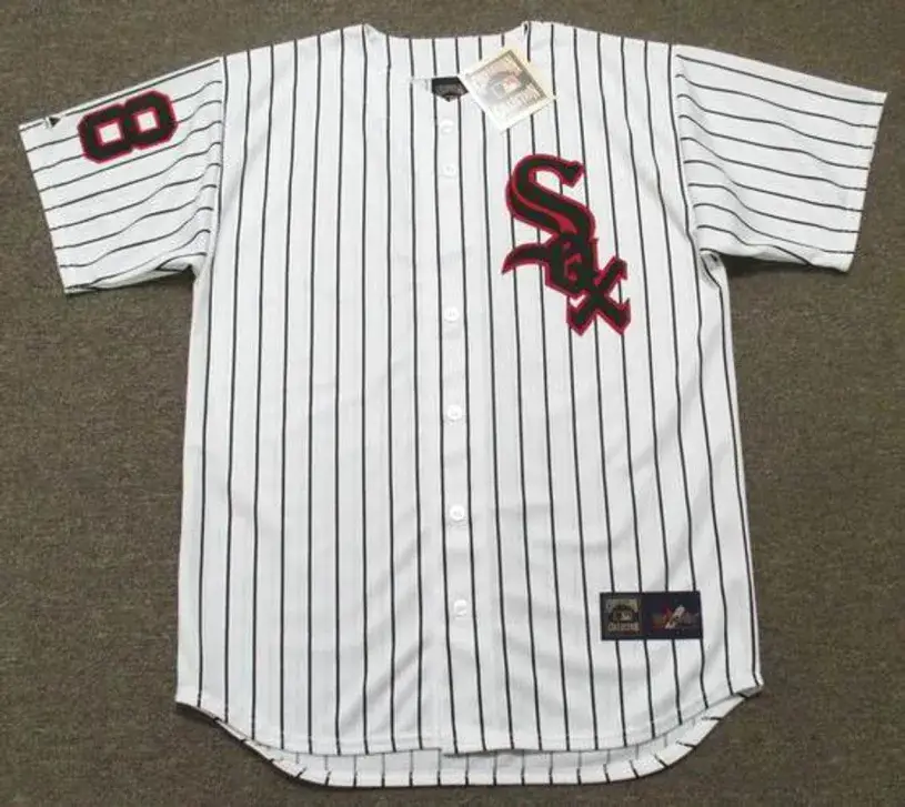 HERB SCORE Chicago White Sox 1960’s Majestic Cooperstown Home Baseball Jersey