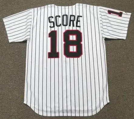 HERB SCORE Chicago White Sox 1960’s Majestic Cooperstown Home Baseball Jersey 