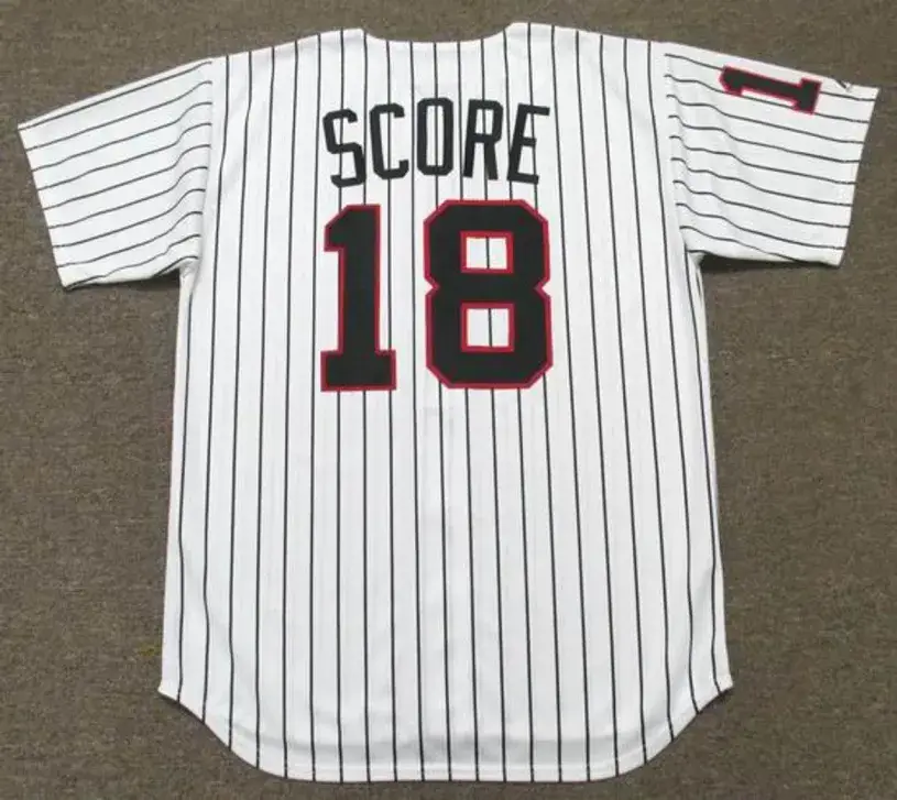 HERB SCORE Chicago White Sox 1960’s Majestic Cooperstown Home Baseball Jersey 