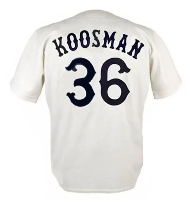 JERRY KOOSMAN Chicago White Sox 1981 Home Majestic Throwback Baseball Jersey 