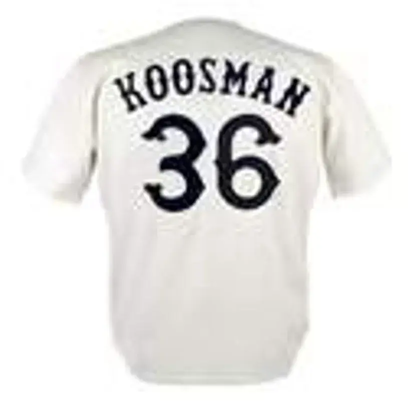 JERRY KOOSMAN Chicago White Sox 1981 Home Majestic Throwback Baseball Jersey 