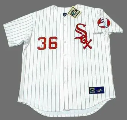 JIM KAAT Chicago White Sox 1970’s Majestic Throwback Baseball Jersey