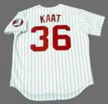 JIM KAAT Chicago White Sox 1970’s Majestic Throwback Baseball Jersey 