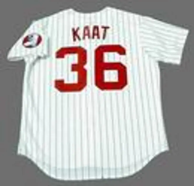JIM KAAT Chicago White Sox 1970’s Majestic Throwback Baseball Jersey 
