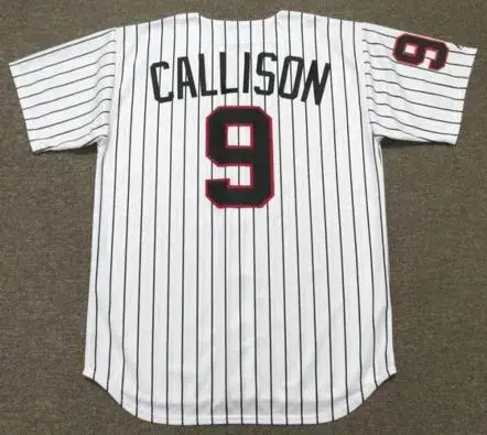 JOHNNY CALLISON Chicago White Sox 1950’s Majestic Cooperstown Home Baseball Jersey 
