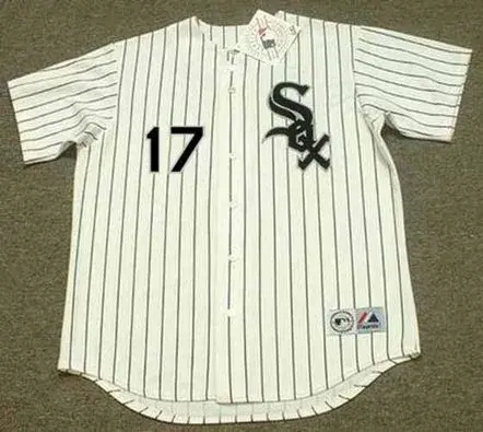 KEN GRIFFEY JR. Chicago White Sox 2008 Home Majestic Throwback Baseball Jersey