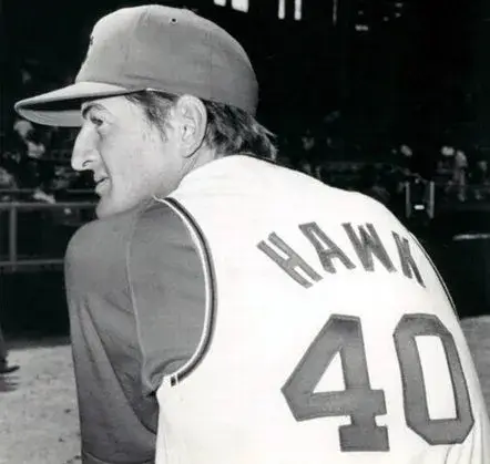 KEN HARRELSON Cleveland Indians 1969 Home Majestic Baseball Throwback Jersey 