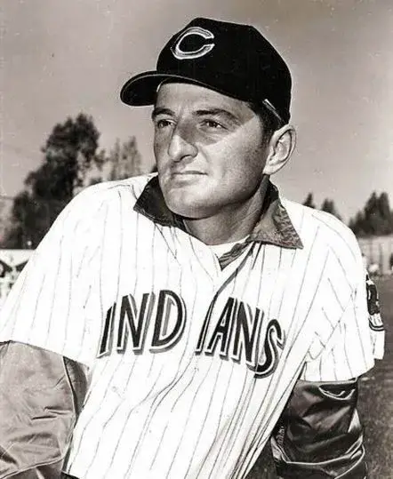 KEN HARRELSON Cleveland Indians 1970 Majestic Cooperstown Home Baseball Jersey 