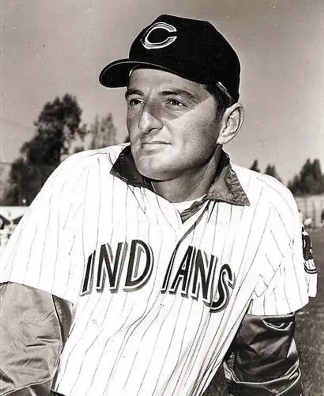 KEN HARRELSON Cleveland Indians 1970 Majestic Cooperstown Home Baseball Jersey 