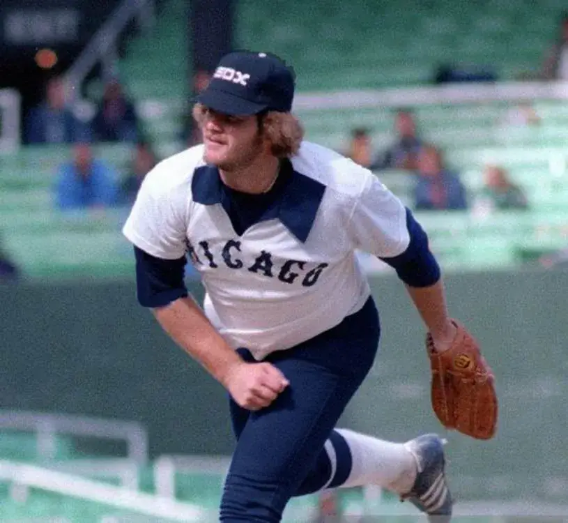 LA MARR HOYT Chicago White Sox 1981 Home Majestic Throwback Baseball Jersey 