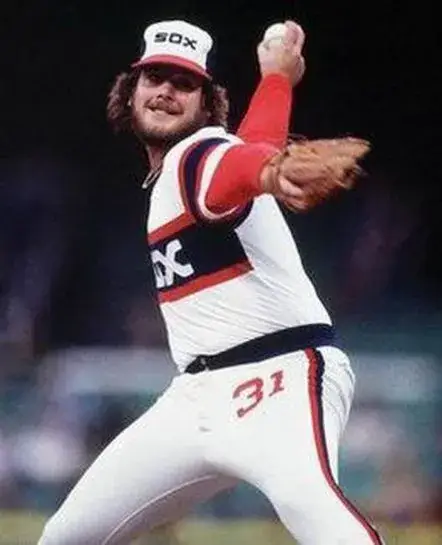 LA MARR HOYT Chicago White Sox 1983 Home Majestic Throwback Baseball Jersey 