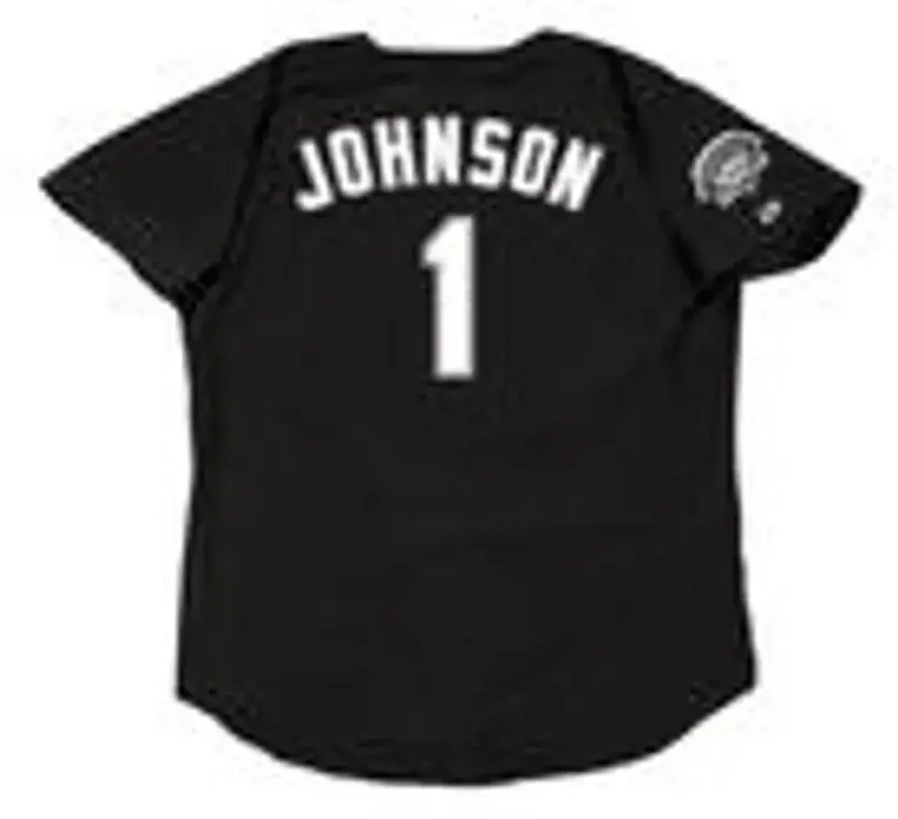 LANCE JOHNSON Chicago White Sox 1991 Majestic Throwback Baseball Jersey 