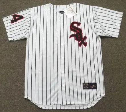 LARRY DOBY Chicago White Sox 1950’s Majestic Cooperstown Home Baseball Jersey