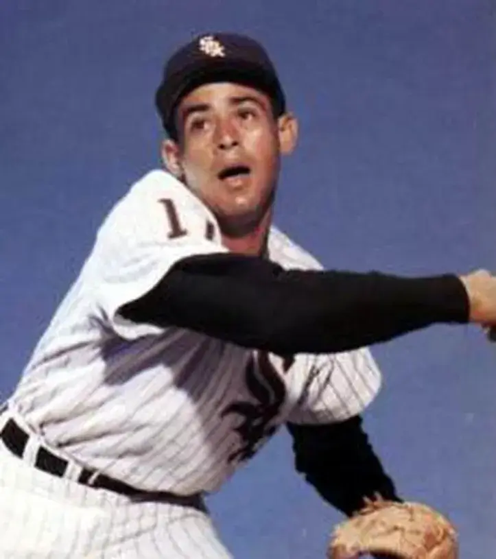 LUIS APARICIO Chicago White Sox 1960’s Home Majestic Throwback Baseball Jersey 