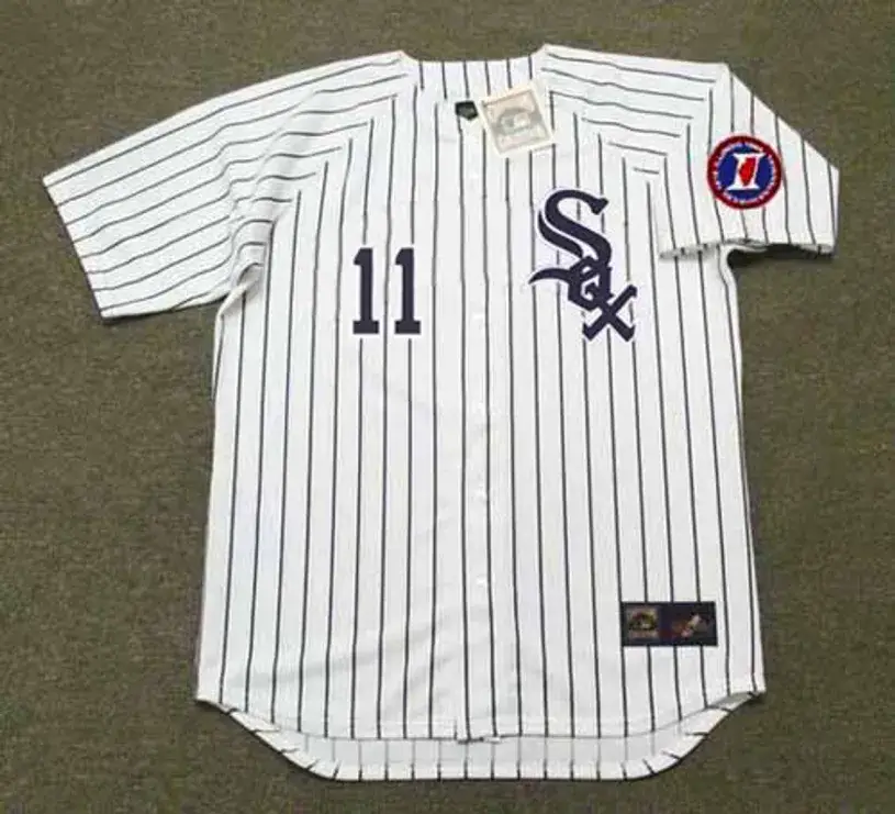 LUIS APARICIO Chicago White Sox 1968 Home Majestic Throwback Baseball Jersey 