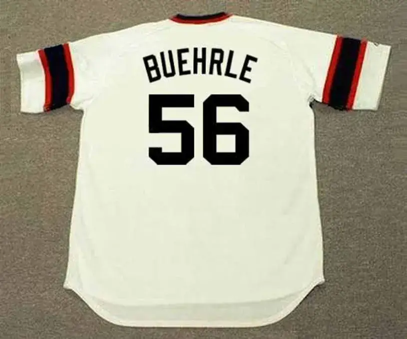 MARK BUEHRLE Chicago White Sox 1980’s Majestic Throwback Baseball Jersey 