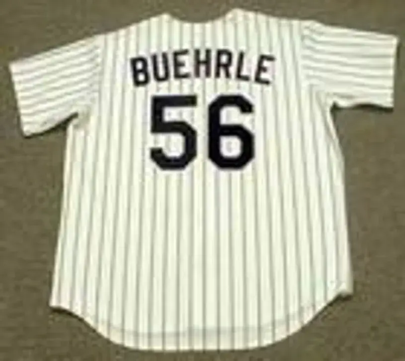 MARK BUEHRLE Chicago White Sox 2006 Home Majestic Throwback Baseball Jersey 