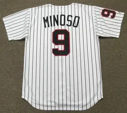 MINNIE MINOSO Chicago White Sox 1960’s Home Majestic Baseball Throwback Jersey 