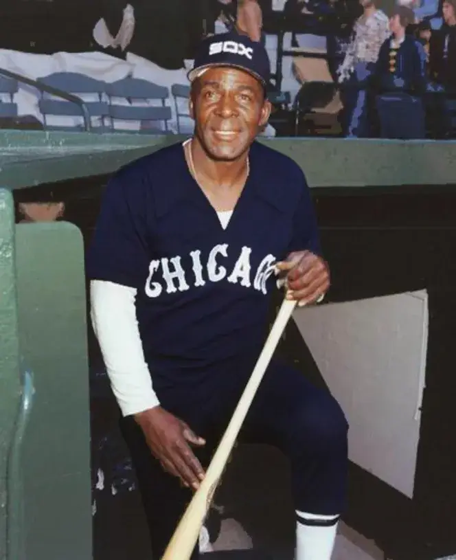 MINNIE MINOSO Chicago White Sox 1976 Away Majestic Throwback Baseball Jersey 
