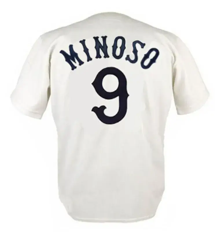 MINNIE MINOSO Chicago White Sox 1976 Home Majestic Throwback Baseball Jersey 