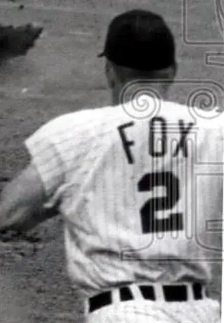 NELLIE FOX Chicago White Sox 1960’s Majestic Cooperstown Home Baseball Jersey 