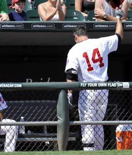 PAUL KONERKO Chicago White Sox 1970’s Majestic Throwback Baseball Jersey 