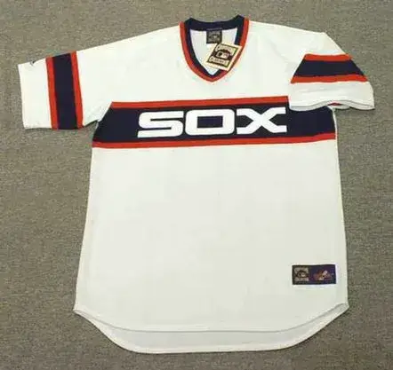 PAUL KONERKO Chicago White Sox 1980’s Majestic Throwback Baseball Jersey