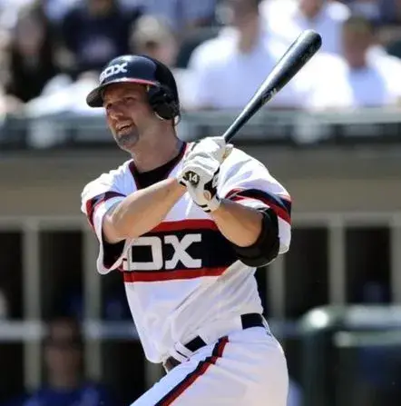 PAUL KONERKO Chicago White Sox 1980’s Majestic Throwback Baseball Jersey 