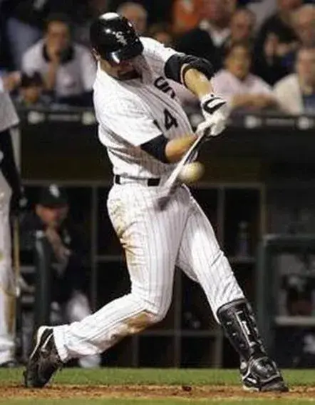 PAUL KONERKO Chicago White Sox 2006 Home Majestic Throwback Baseball Jersey 