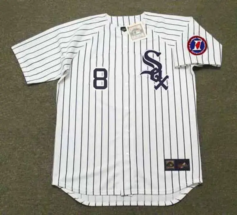 PETE WARD Chicago White Sox 1968 Home Majestic Throwback Baseball Jersey 