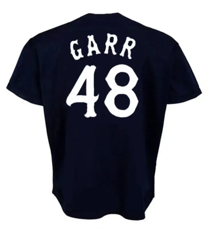 RALPH GARR Chicago White Sox 1978 Away Majestic Throwback Baseball Jersey 