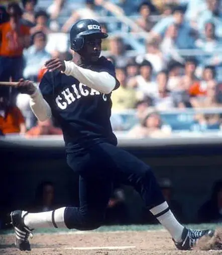 RALPH GARR Chicago White Sox 1978 Away Majestic Throwback Baseball Jersey 