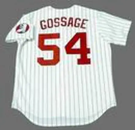 RICH GOSSAGE Chicago White Sox 1970’s Majestic Throwback Baseball Jersey 