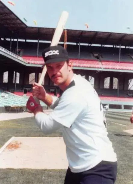 RICHIE ZISK Chicago White Sox 1977 Home Majestic Throwback Baseball Jersey 