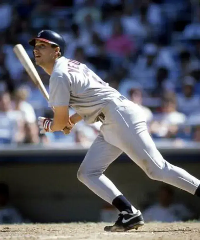 ROBIN VENTURA Chicago White Sox 1990 Majestic Throwback Away Baseball Jersey 