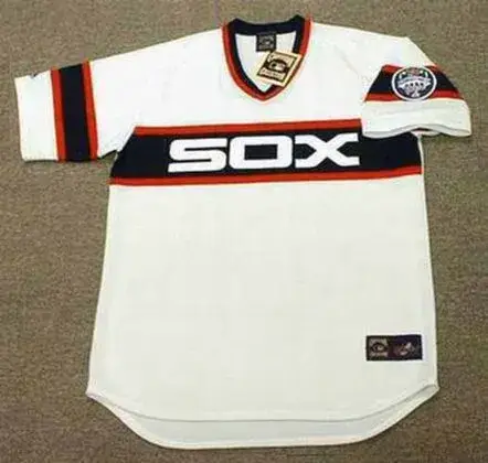 RON KITTLE Chicago White Sox 1985 Home Majestic Throwback Baseball Jersey
