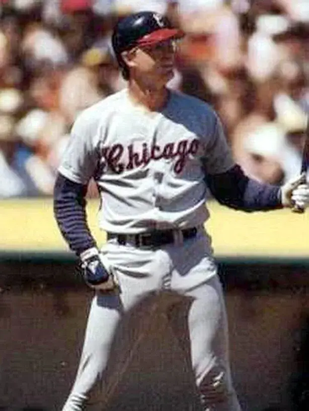 RON KITTLE Chicago White Sox 1990 Majestic Throwback Away Baseball Jersey 