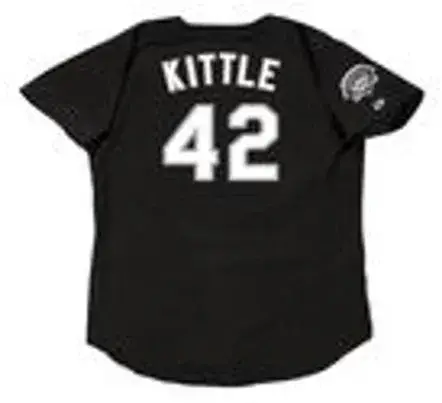 RON KITTLE Chicago White Sox 1991 Majestic Throwback Baseball Jersey 