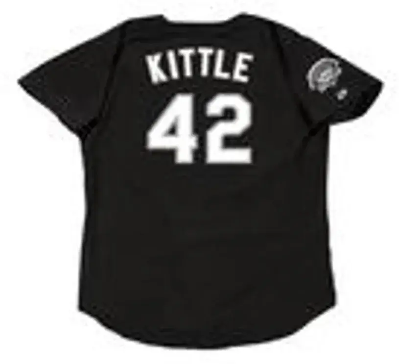 RON KITTLE Chicago White Sox 1991 Majestic Throwback Baseball Jersey 